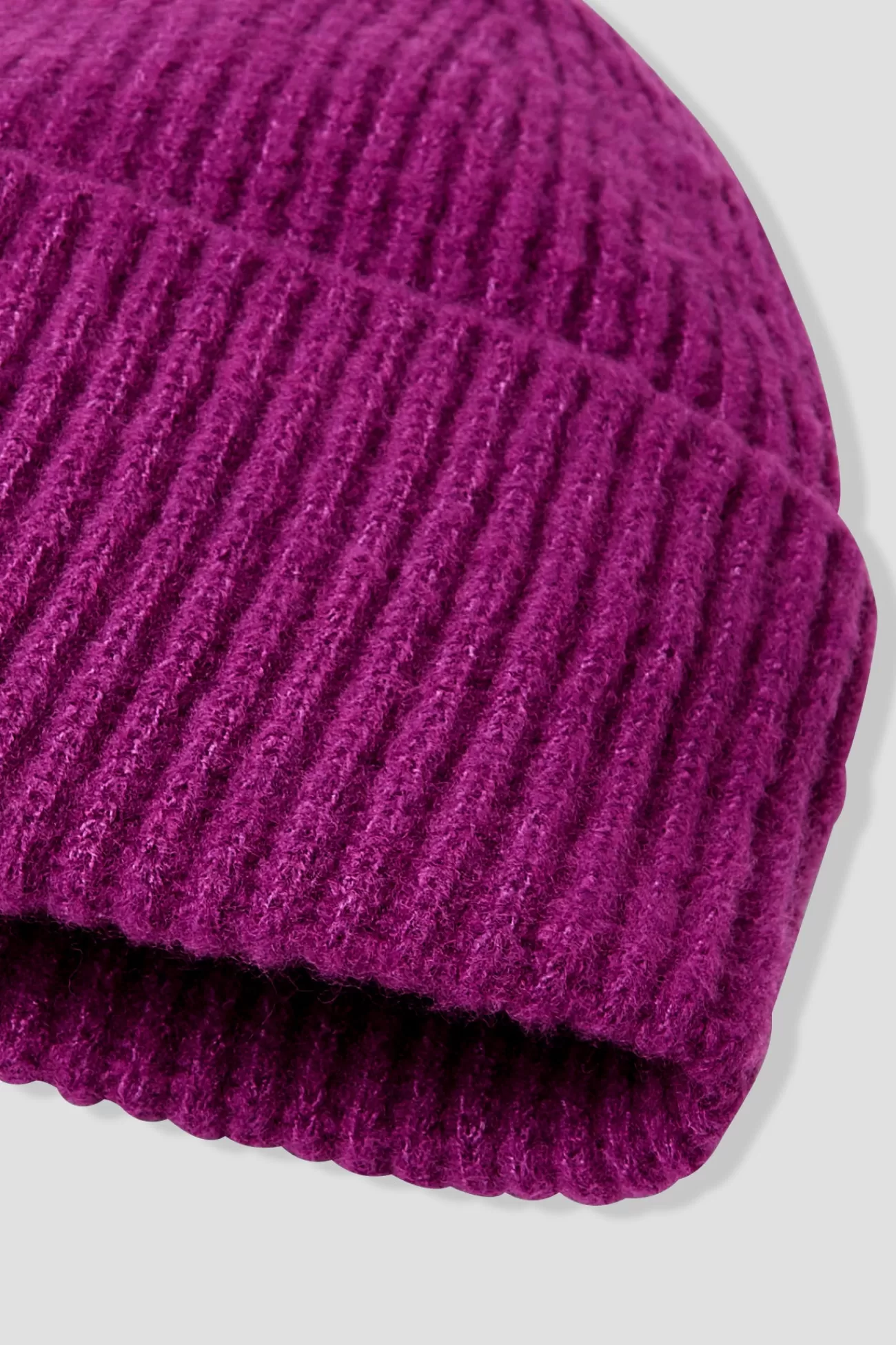 Bonnet côtelé Femme - Cassis clair | Promod Clearance