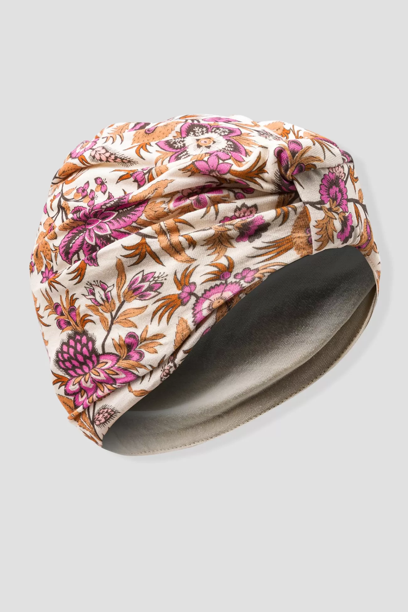 Bonnet-turban en jersey Femme - Imprimé écru | Promod Discount