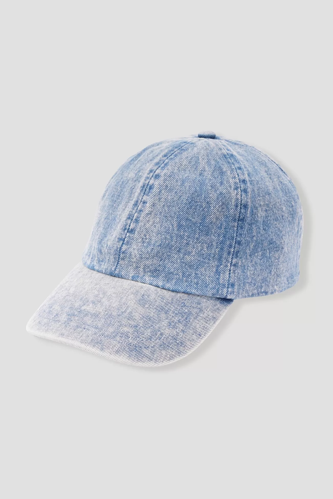 Casquette en jean délavé Femme - Jean moyen | Promod New