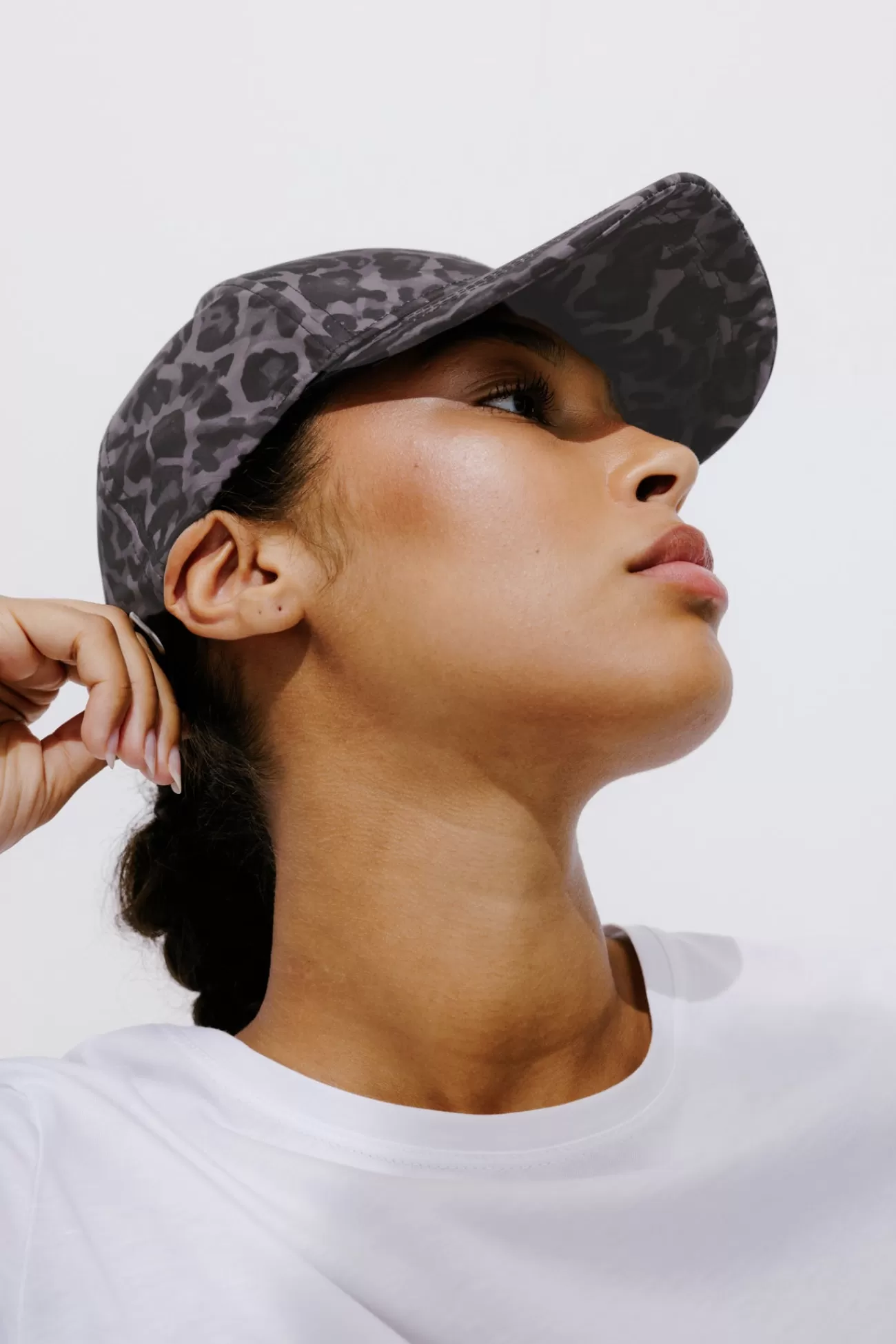 Casquette léopard Femme - Imprimé noir | Promod Discount