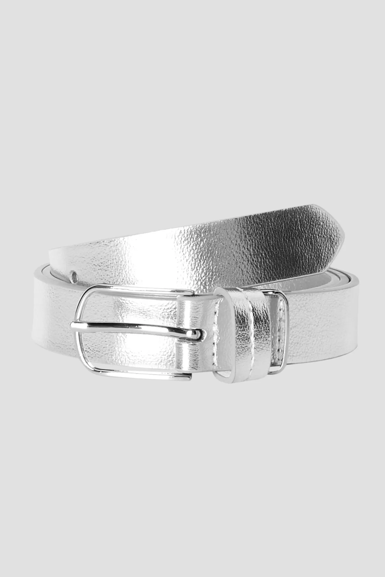 Ceinture effet cuir irisé - | Promod New