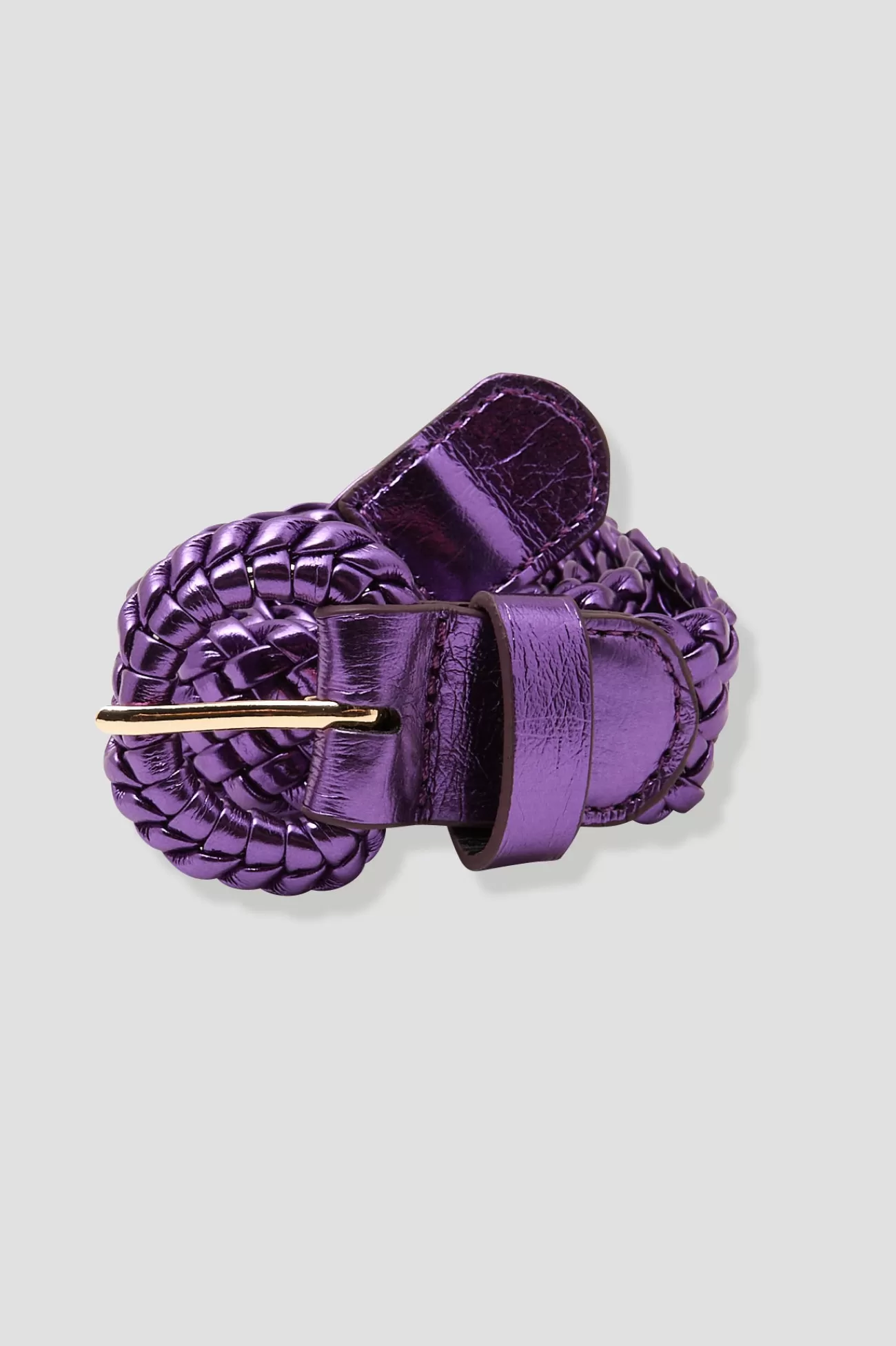 Ceinture tressée dorée Femme - | Promod Best