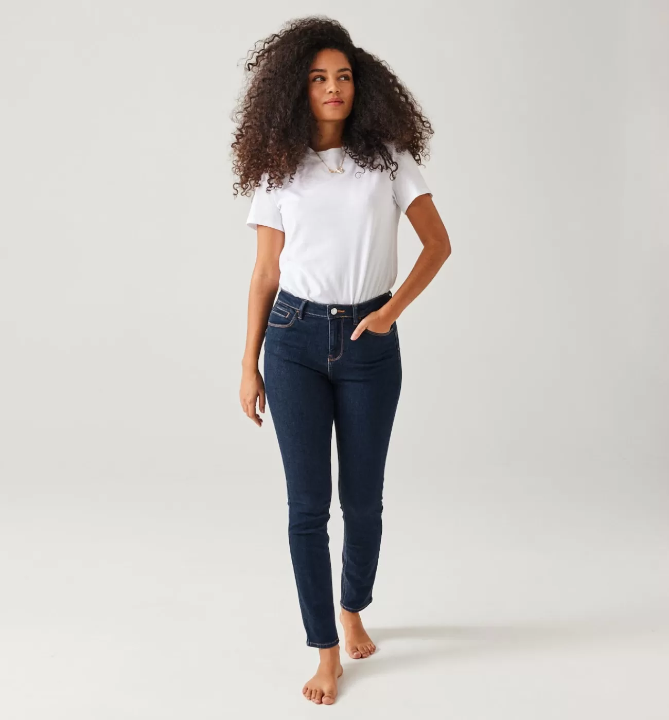 ERNEST jean skinny push up - Jean rinse | Promod Fashion