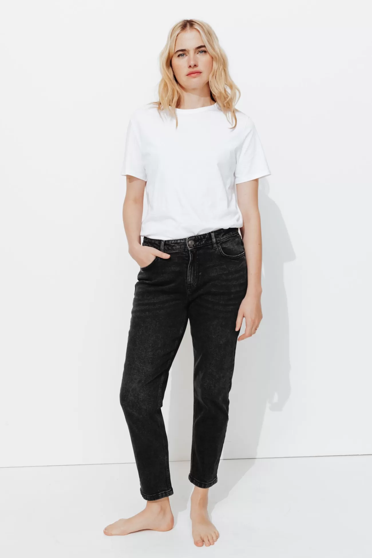 GASTON jean slim cropped Femme - | Promod Sale