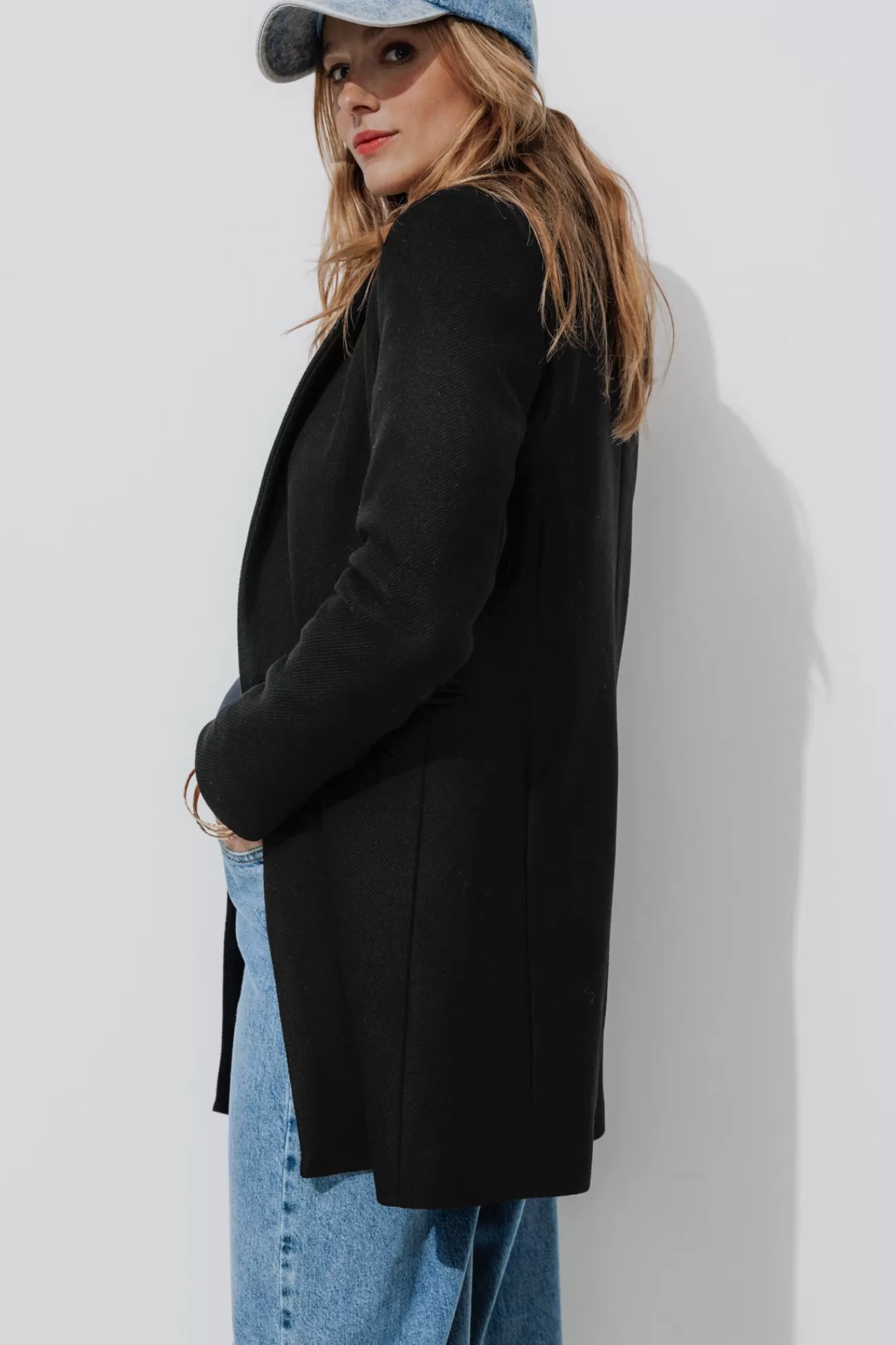 GISELE court manteau en laine - | Promod Clearance