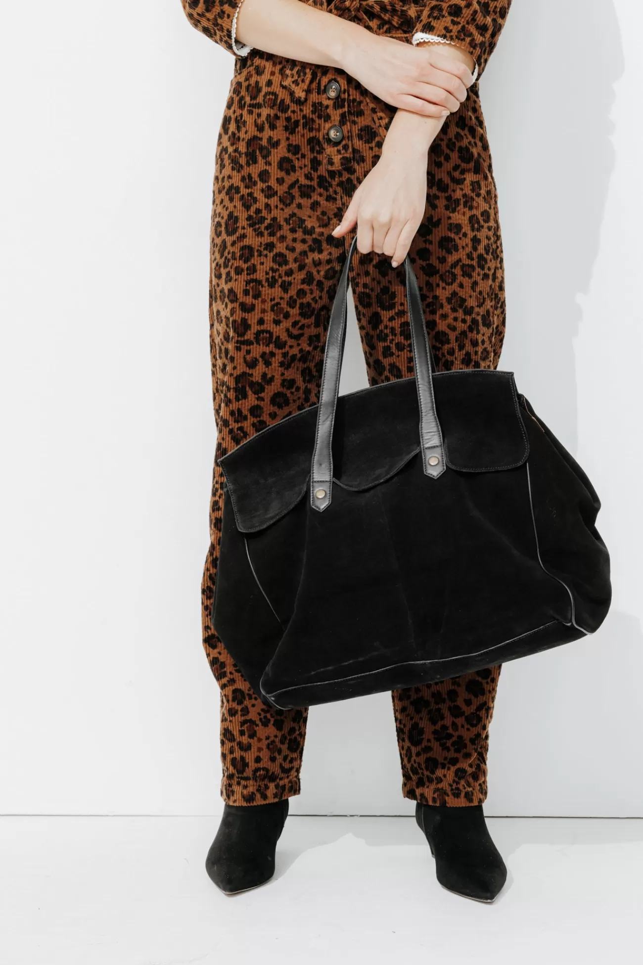 Grand sac en cuir Femme - | Promod Online