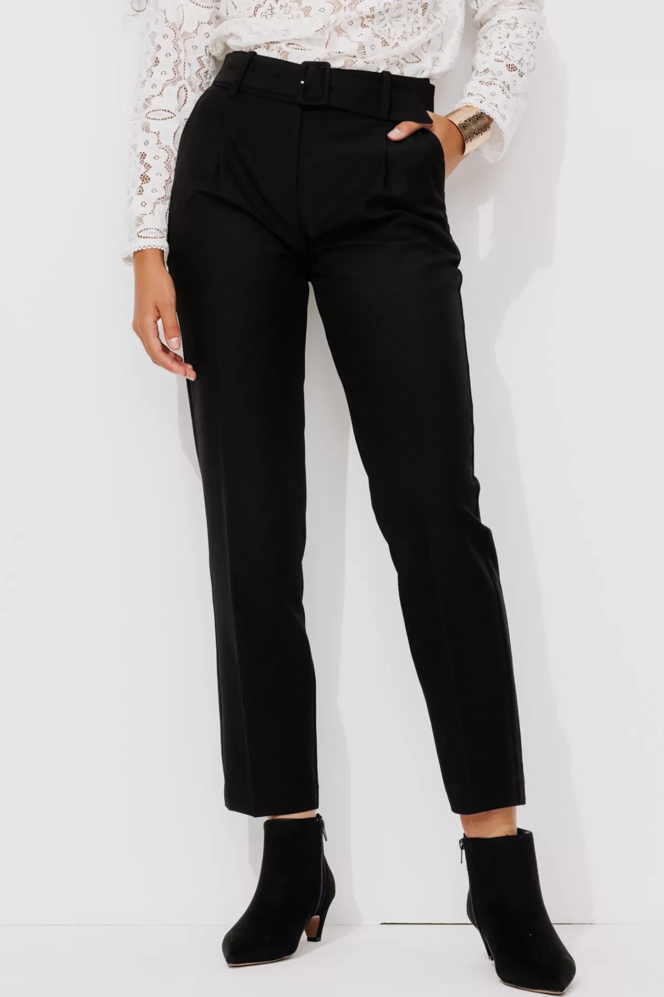 Pantalon carrot Femme - | Promod Discount