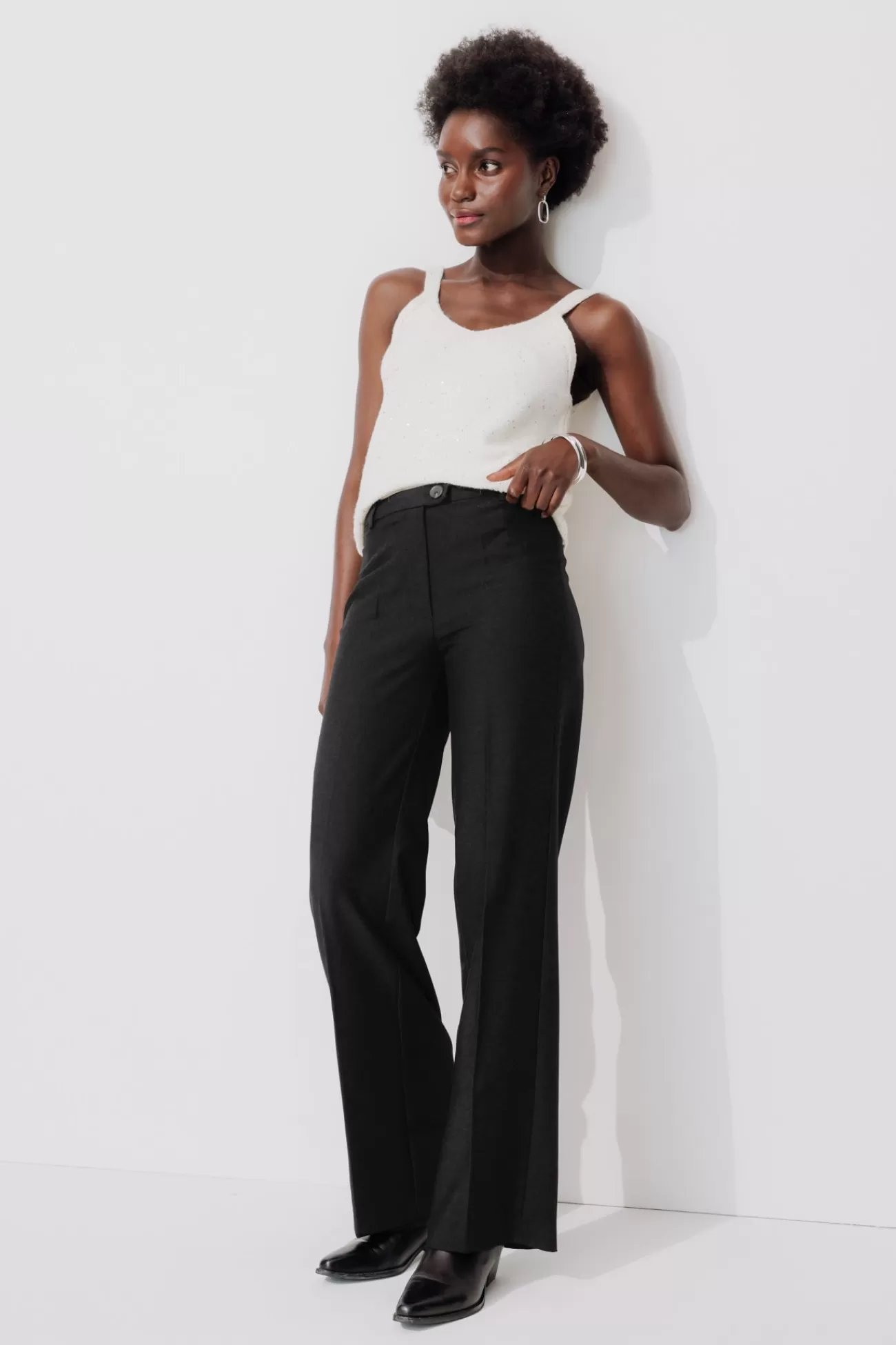 Pantalon de tailleur Femme - | Promod Best Sale