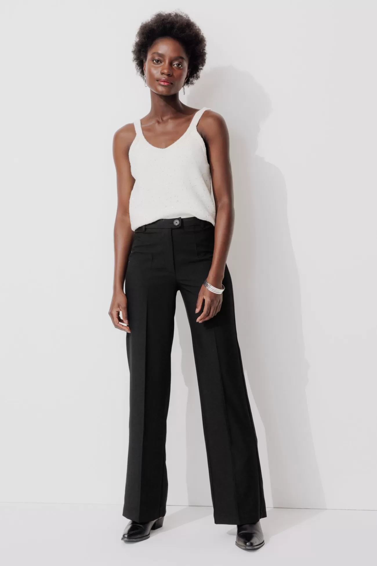 Pantalon de tailleur Femme - | Promod Best Sale