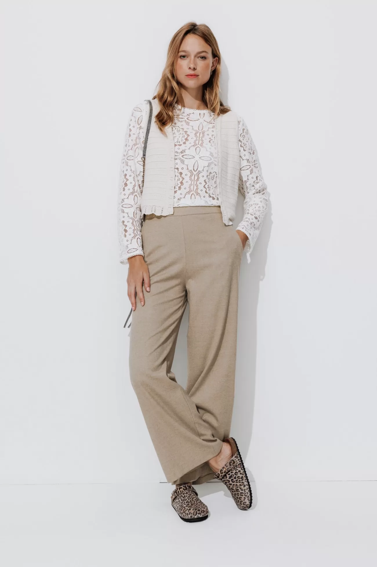 Pantalon large Femme - | Promod New