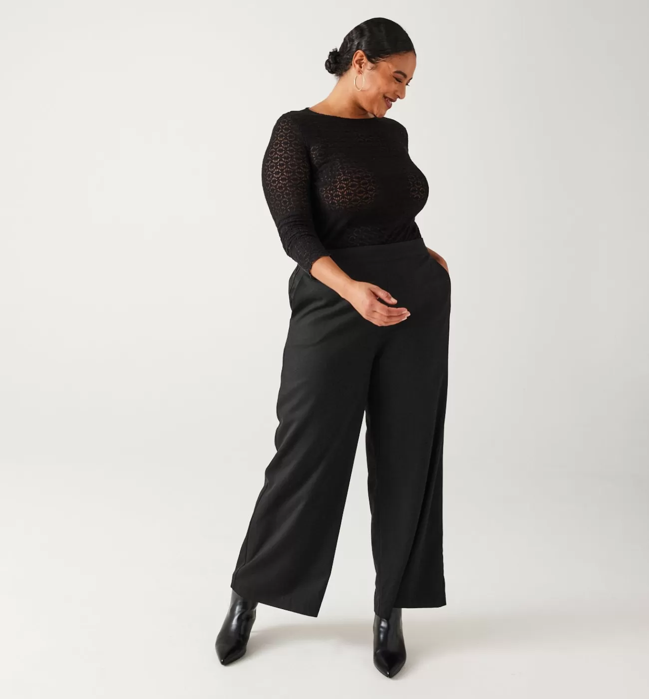 Pantalon large Femme - | Promod Sale