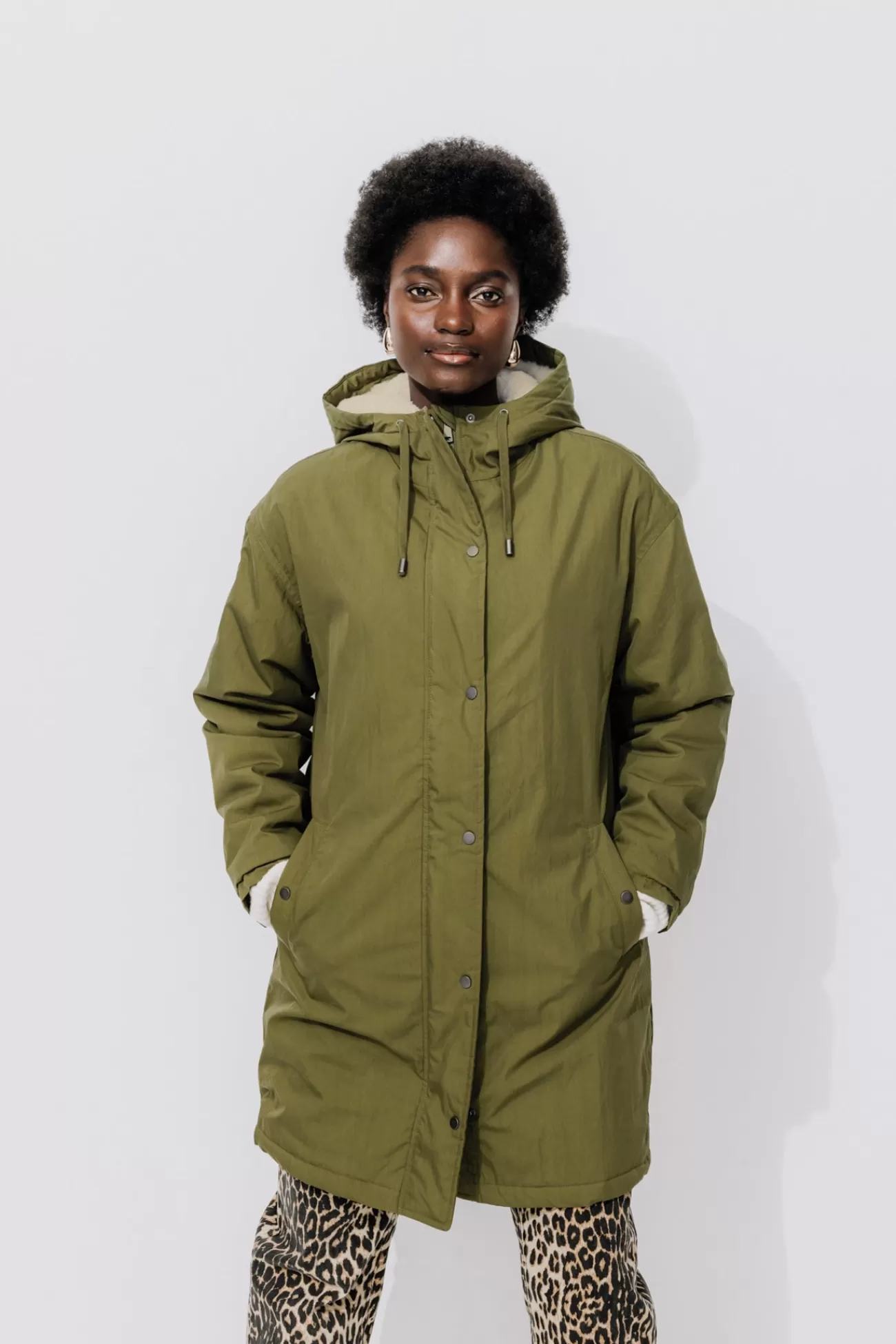 Parka chaude à capuche Femme - | Promod Cheap