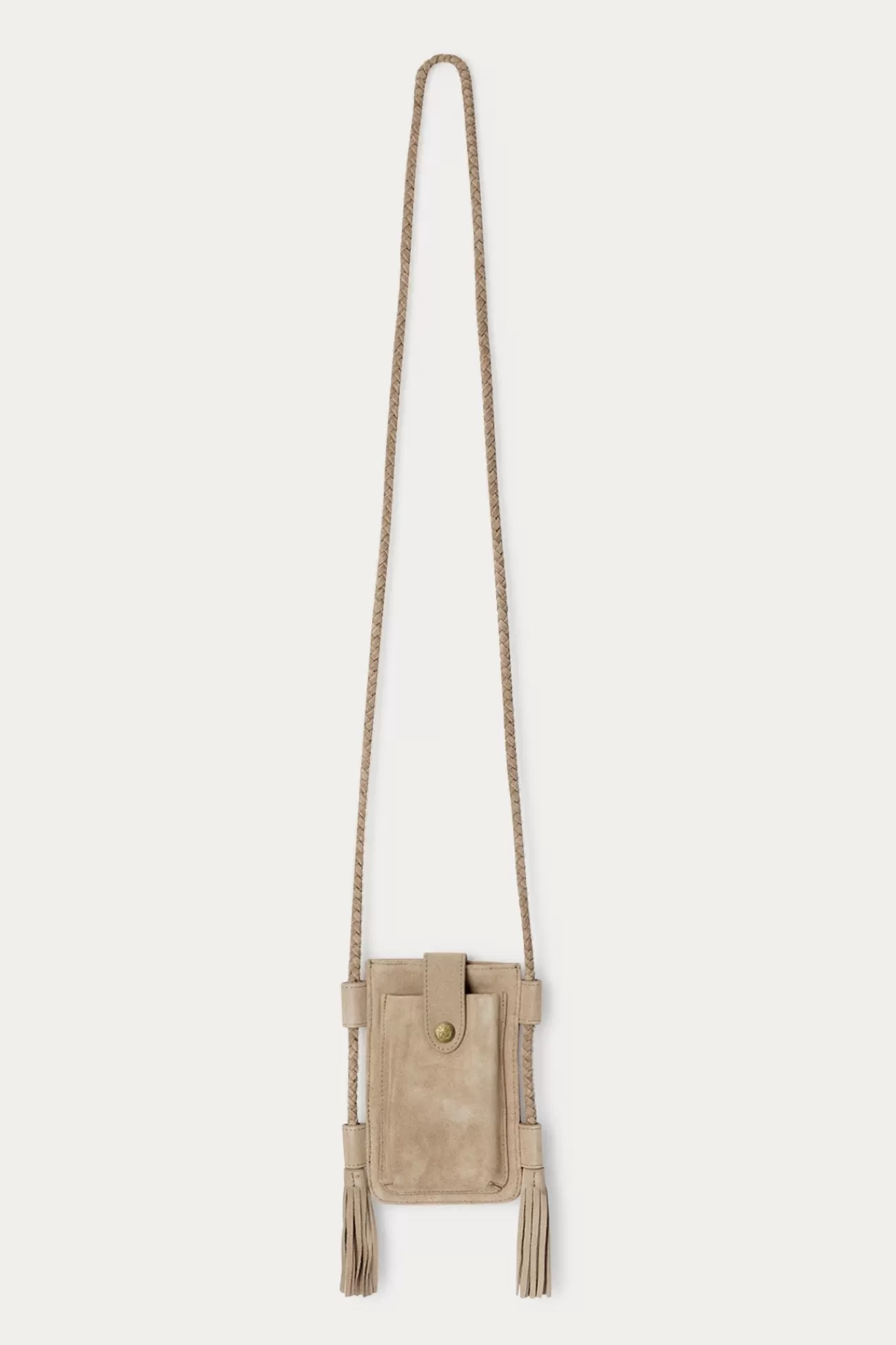 Pochette en cuir suédé Femme - | Promod Store