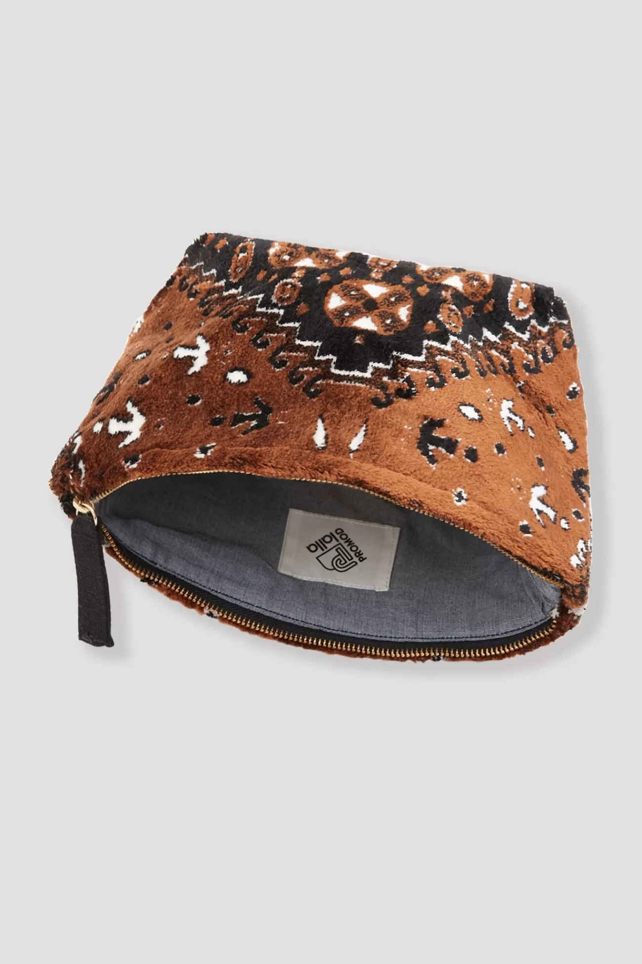 Pochette en velours LALLA - | Promod Sale