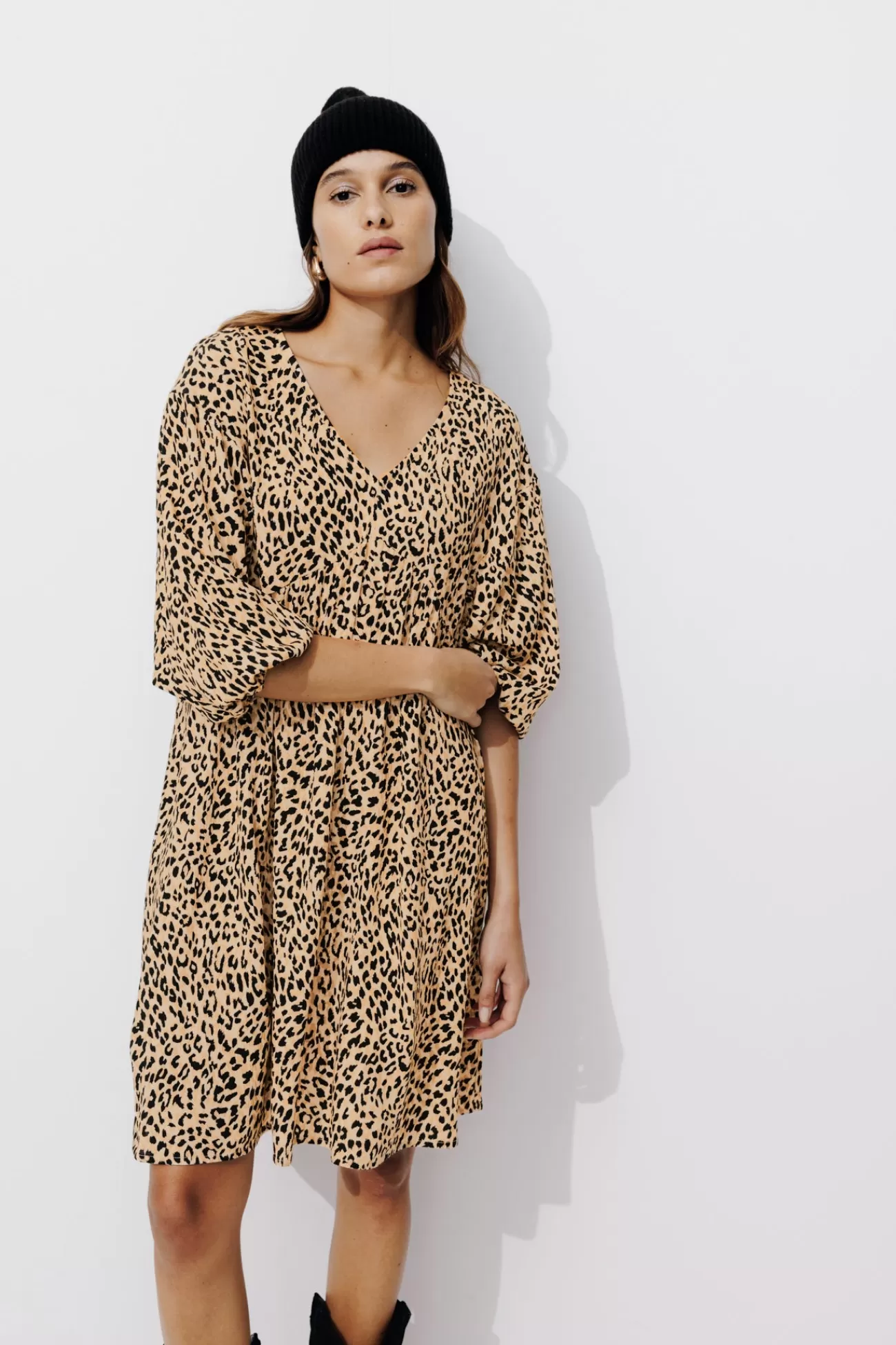 Robe baby doll Femme - Imprimé multicolore | Promod New