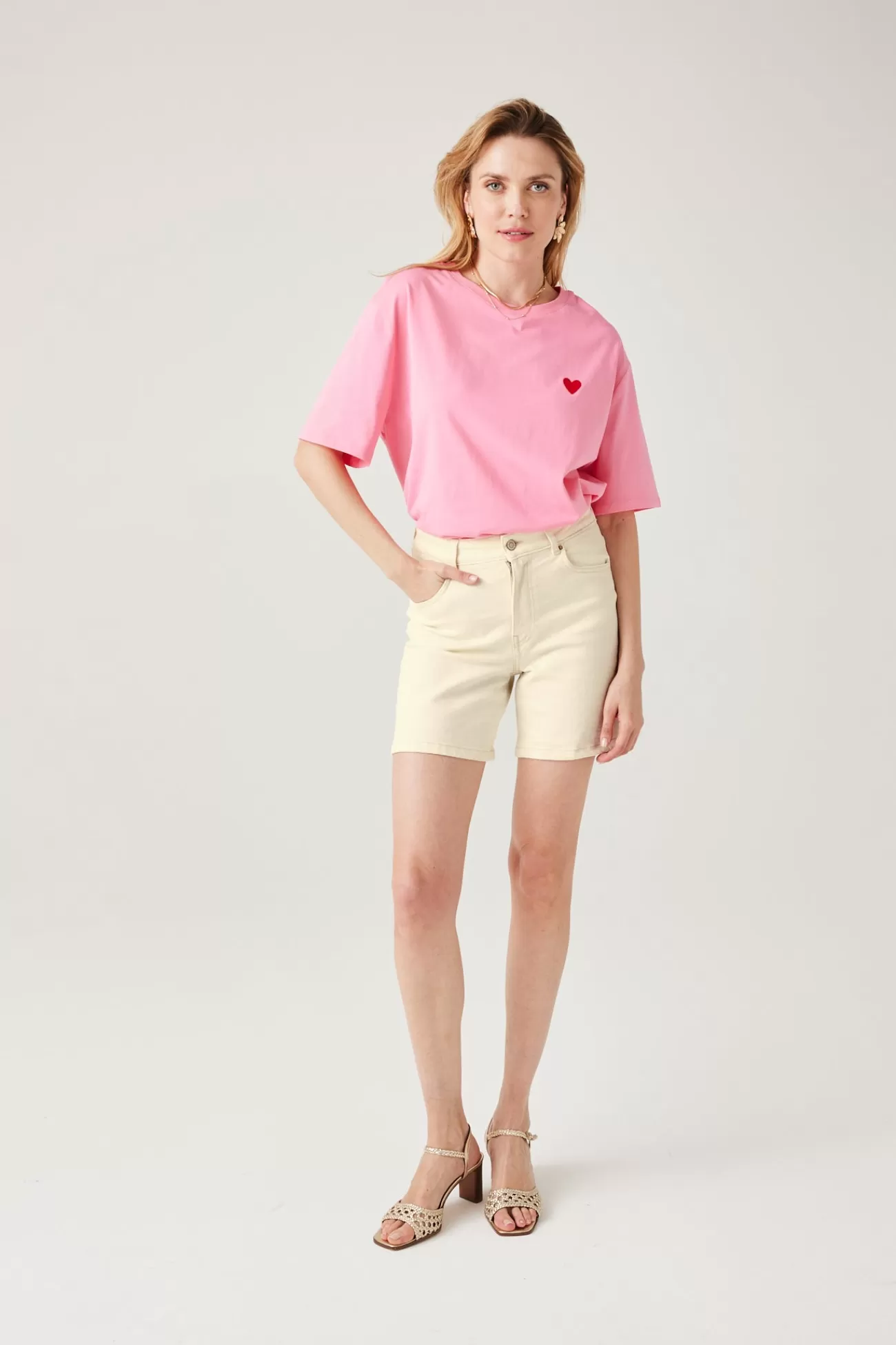 Short en toile Femme - | Promod Clearance