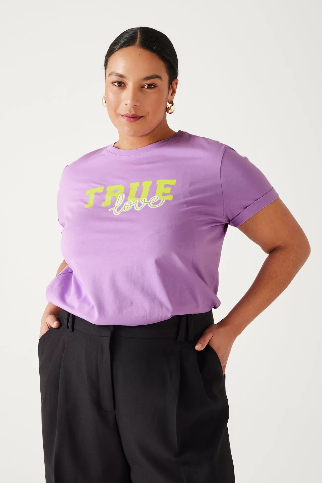 T-shirt à message Femme - Imprimé multicolore | Promod Online