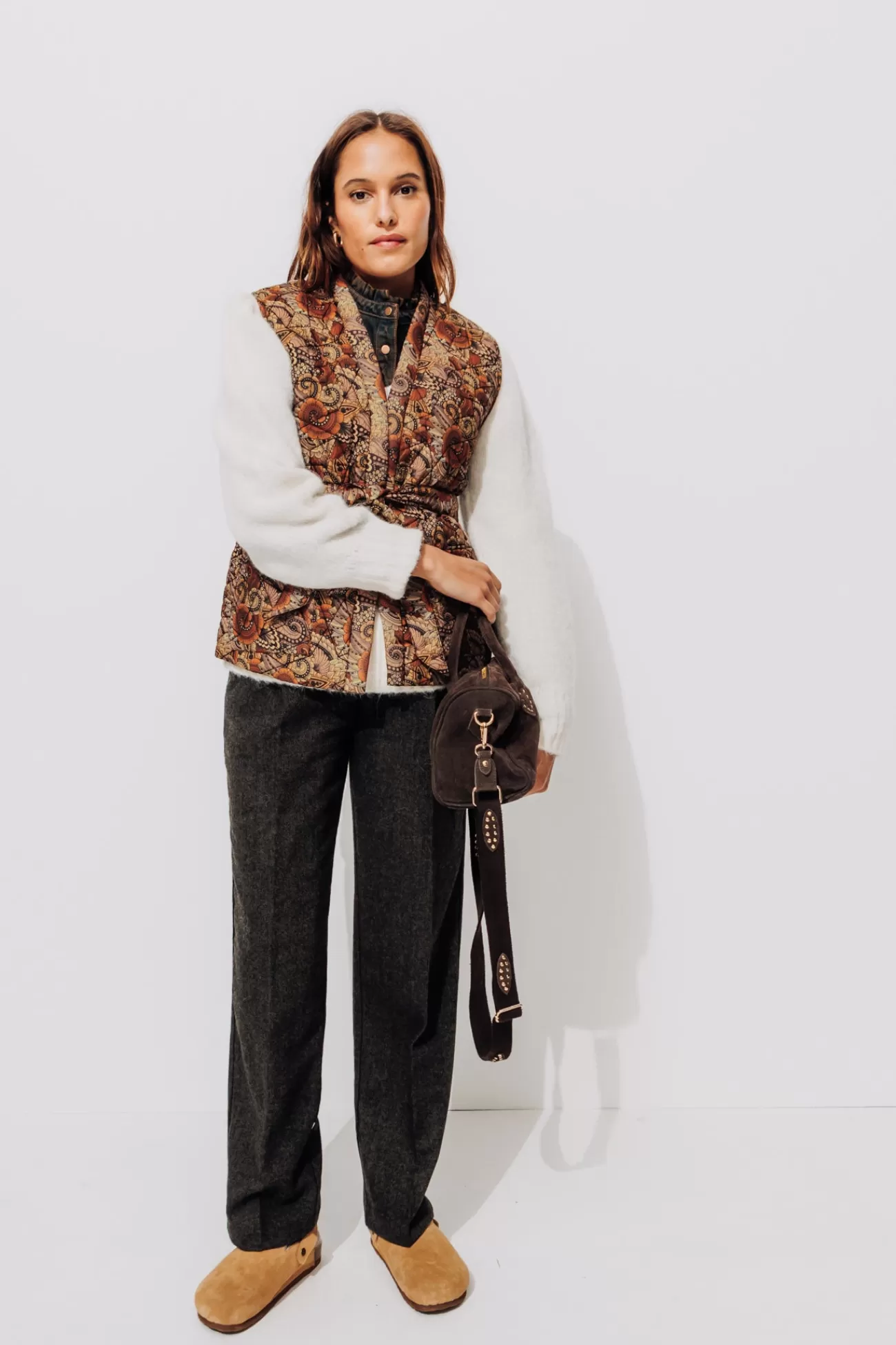 Veste matelassée imprimée - Imprimé multicolore | Promod Store